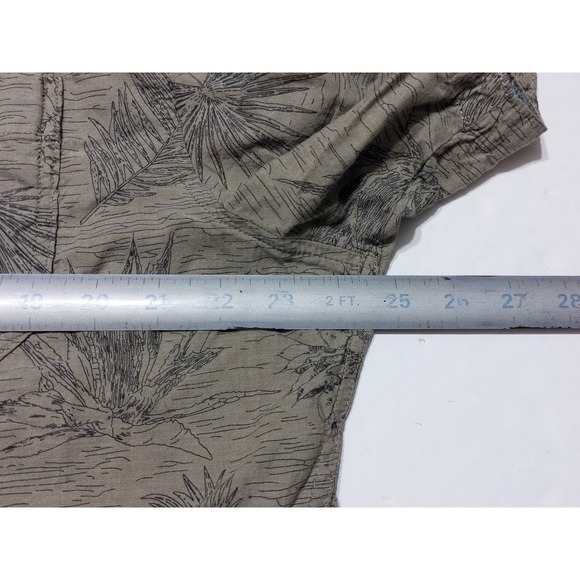 KUHL Thrive Short Sleeve Button Shirt 7575 Western Cactus Cotton Tencel Green XL - Picture 3 of 12